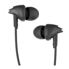 Boat BassHeads 100 In-Ear Headphones with Mic (Black)