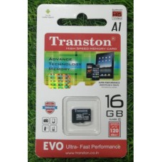 Transton 16GB Class10 Evo ultra Memory Card