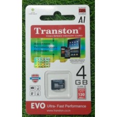 Transton 4GB Class10 Evo ultra Memory Card