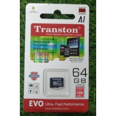 Transton 64GB Class10 Evo ultra Memory Card