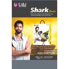 U&I UI1476 Shark Series Wired Earphone