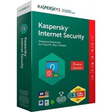KASPERSKY 3 User-1 Year INTERNET SECURITY(3 CD 3 Key )