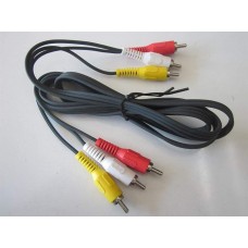 3RCA Male to 3RCA Male 1.5M Cable
