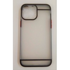 Iphone13 ProMax-Imported Full Camera Protection Joyroom white smoke double line case