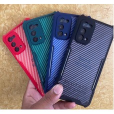 OppoA74-Imported Carbon Fiber Bumper and Camera Protection Premium Backcase