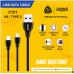 Aroma C101 V8 1Mtr (2.4A) Data Cable