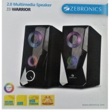 Zebronics Zeb-Warrior 2.0 Multimedia Speaker with Aux/USB And Volume Control