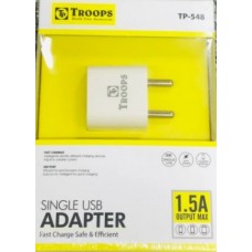 Troops TP-548 2.4 A USB Charger With V8 Cable