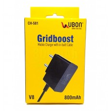 Ubon CH581 Gridboost Micro/V8 Mobile Charger With Cable