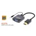 Hammok AUSTIN HDMI TO VGA WITH AUDIO-4K HD (WORKS ON ALL PROJECTORS)