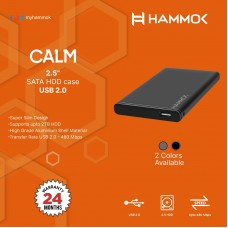 Hammok CALM 2.5 Sata HDD Enclosure 3.0-Plastic(Grey)