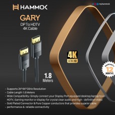 Hammok GARY DP TO HDTV 4K CABLE 1.8M