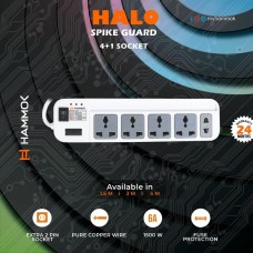 Hammok HALO 4+1 POWER STRIP 3M 