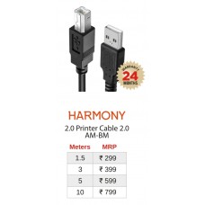 Hammok HARMONY 3M Printer Cable 2.0