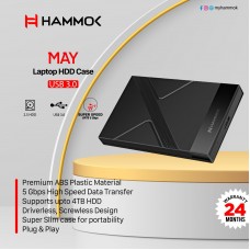 Hammok MAY 2.5 sata HDD Enclosure 3.0 (Screw less)