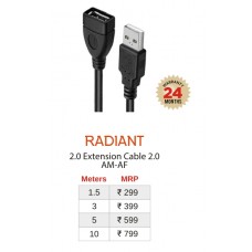Hammok RADIANT 1.5M Extension Cable 2.0