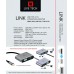 LiveTech Link 4in1 USB TypeC to HDMI Port VGA Port USB Adapter