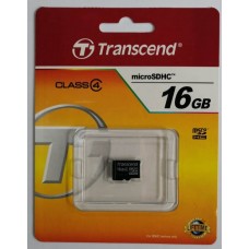 Transcend(16GB)Class-4 micro SD Memory Card