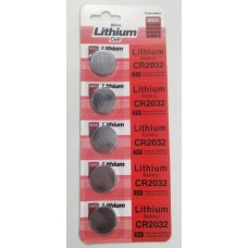 Micro Lithium Cell CR2032 Battery For Calculator(Pack of 5)