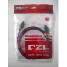 DZL Optical Cable  3M Male to Male Connector For Networking