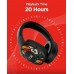 boAt Rockerz 550 Bluetooth Wireless Over Ear Headphones with Mic (Black Symphony)