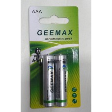 Geemax Hi Speed Power AAA Batteries(Pack 0f 2)