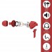 Boat BassHeads100 (Red) In-Ear Headphones with Mic