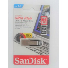Sandisk CZ73 64GB Ultra Flair(3.0-150MB/s)Metal Flash Drive