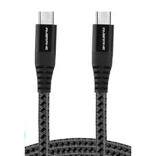 Ambrane BCTT-15 Braided Type C To TypeC Single Pin Data Cable