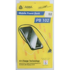 Aroma PB102 10000mAh Fit Charger Mobile PowerBank