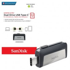 Sandisk SDDDC2-64GB TypeC Ultra Dual Drive(3.1- 150MB/s) Pendrive+OTG