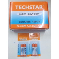 TechStar R03 AAA Battery 