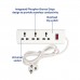  Ikshu I304 Universal 3-Socket Surge protector + Overload Protection