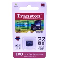 Transton 32 GBClass-10 microSD Memory Card 