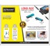 Troops TP-2230 Long Aux Earphone&Charger Metal Jack