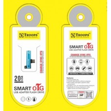 Troops TP-2230 Long Aux Earphone&Charger Metal Jack