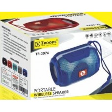 Troops TP-3076 Wireless Portable Speaker(Loud Sound and Extra Thunder)