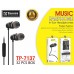 Troops TP-7137 Music Wired Headphone with Mic