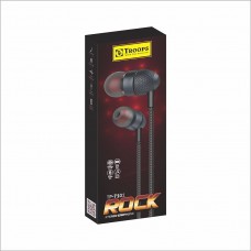 Troops TP-7101 New Style Stereo Wired earphone with Mic