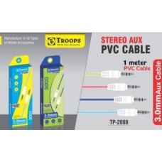 Troops TP-2008 1Mtr Aux PVC Cable