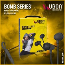 UBON GS-02 Champ  Earphone Bomb Series