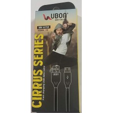 UBON-WR167 2.4A V8/Micro Cirrus Series 1Meter Cable