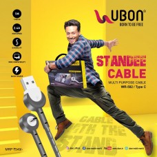 Ubon WR-582 Multi Purpose Standee Type-C Cable