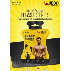 UBON UB-785 Blast Series Champ Earphone
