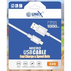 UNIX UX-C20 V8/Micro USB Data Cable 