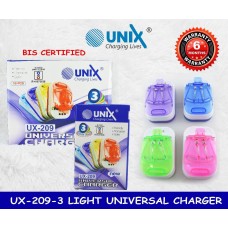 UNIX UX209 3 Light Universal Charger