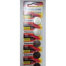 Panasonic CR2025 Battery for Remotes and Calculator ( Pack Of 5) 