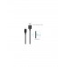 Portronics KonnectCore Mini PowerBank 25cm TypeC cable(Black)
