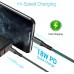 Portronics KonnectCL TypeC to iphone 1.2m/3A Nylon Cable(Green)