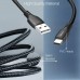 Portronics KonnectA TypeC 1M/3.0A Fast Nylon Braided Cable